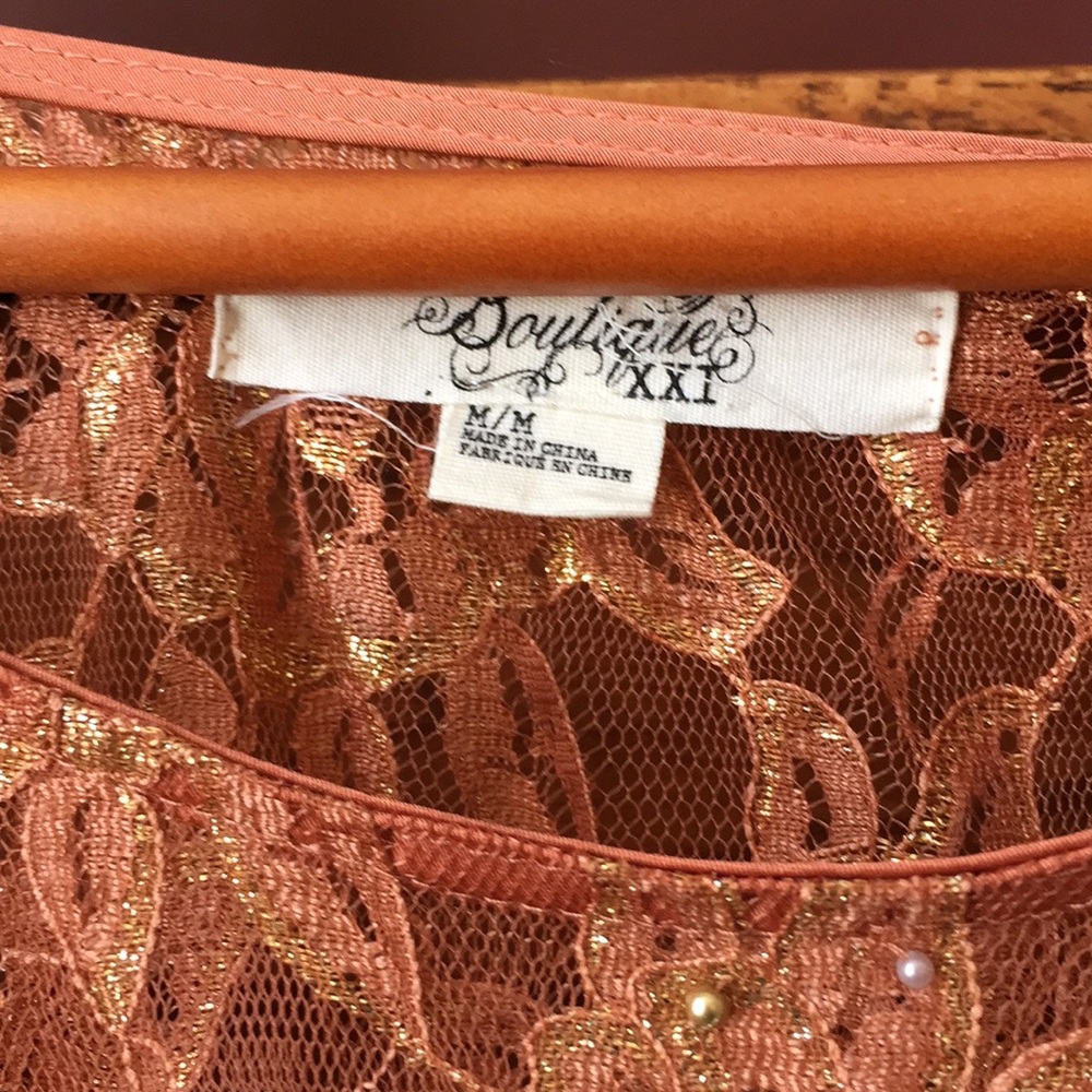 Blouse w/ Beaded Embellishments - Picture 3 of 3